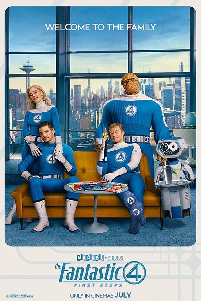 Poster Film The Fantastic Four: First Steps Poster film The Fantastic Four: First Steps