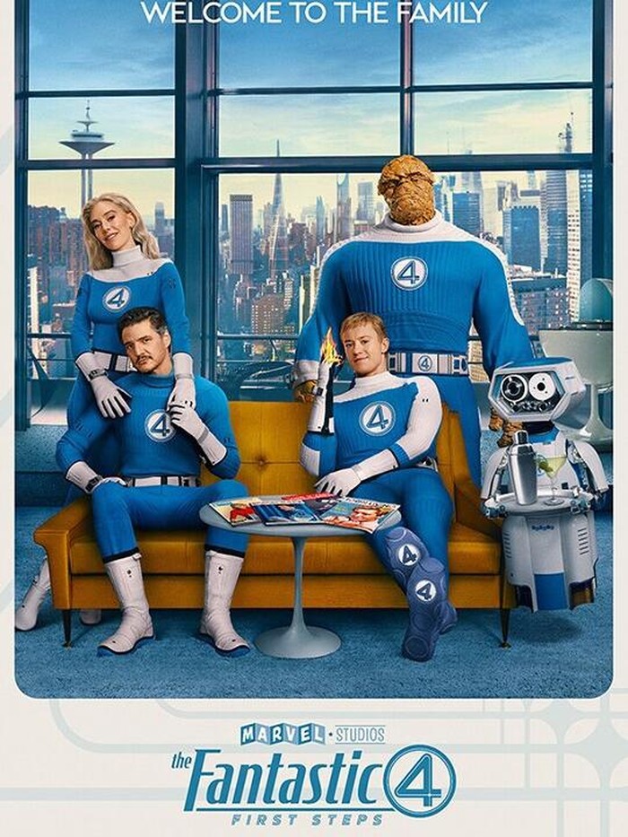 Poster Film The Fantastic Four: First Steps Poster film The Fantastic Four: First Steps