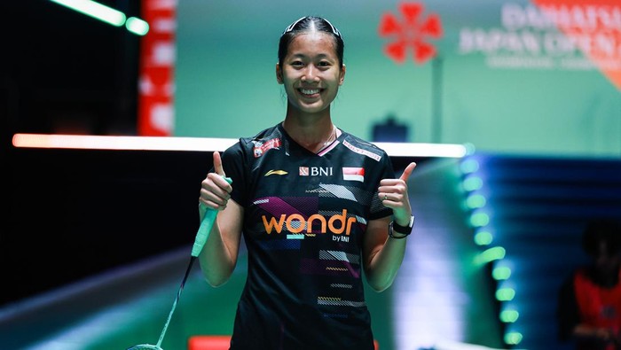 Putri Kusuma Wardani di Japan Open 2025