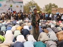 Salat Minta Hujan di Yaman Dijaga Ketat Aparat