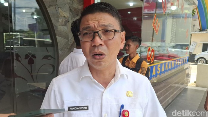 Sekda Kuantan Singingi, Fahdiansyah. (Raja Adil Siregar/detikSumut)