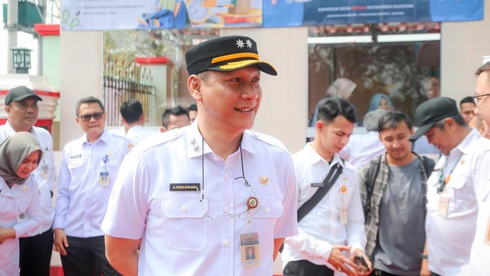 Sekretaris Daerah (Sekda) Provinsi Banten Deden Apriandhi