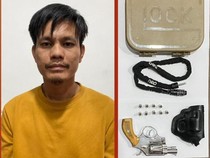 Pria di Muba Diringkus karena Simpan Senpi Ilegal dan 9 Butir Amunisi