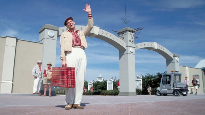 Cuplikan adegan dalam film The Truman Show.