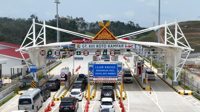Tol Trans Sumatera saat diskon tarif 20%