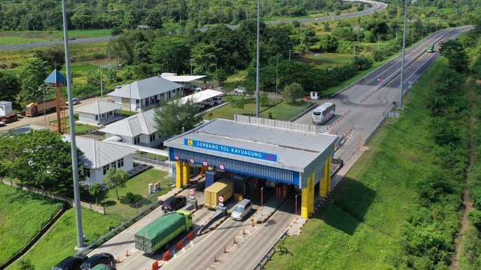 Tol Trans Sumatera saat diskon tarif 20%