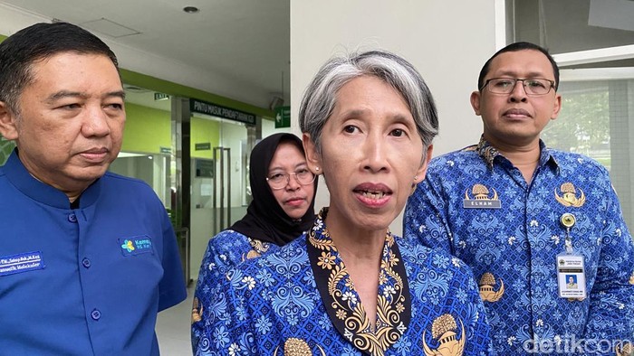 Kepala Dinkes Jateng, Yunita Dyah Suminar di RSUP Dr Kariadi, Kecamatan Semarang Seltan, Kamis (17/7/2025).