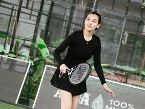 7 Foto Aaliyah Massaid Olahraga Padel Usai 1 Bulan Lahiran, Bak Kembali Gadis
