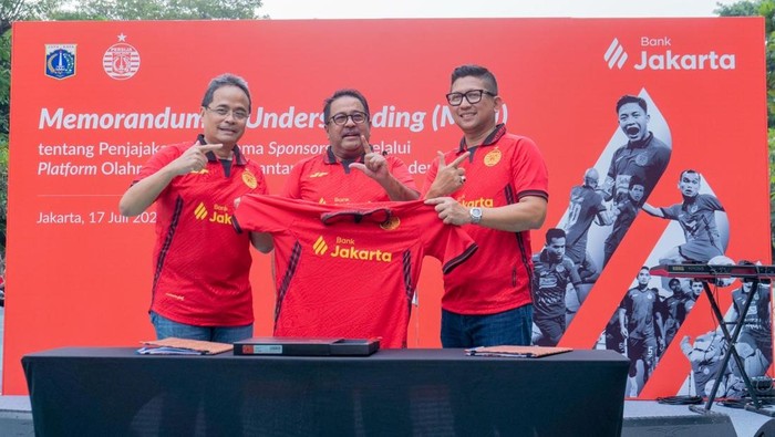 Bank Jakarta menyatakan dukungannya kepada klub sepak bola Persija dalam kompetisi I-League Super Liga 2025-2026.