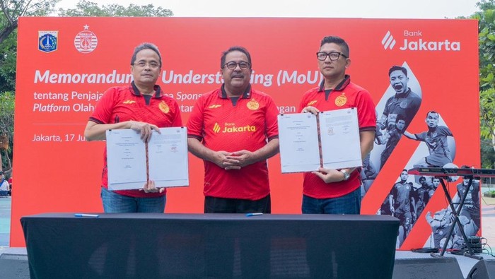 Bank Jakarta menyatakan dukungannya kepada klub sepak bola Persija dalam kompetisi I-League Super Liga 2025-2026.