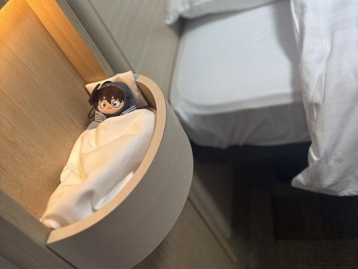 Fasilitas teman tidur di hotel Jepang