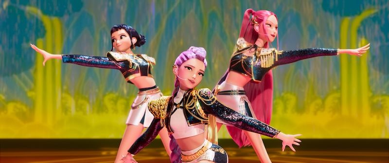 Film animasi KPop Demon Hunters.