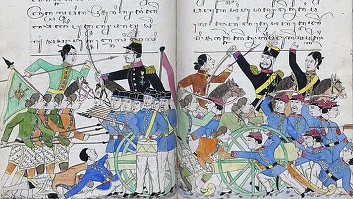 Ilustrasi perang jawa