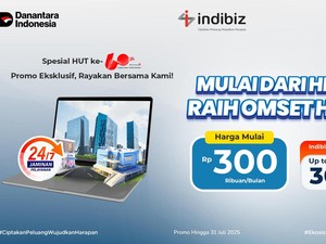 HUT Ke-60 Tahun Telkom, Indibiz Beri Promo Eksklusif untuk Pelaku UKM