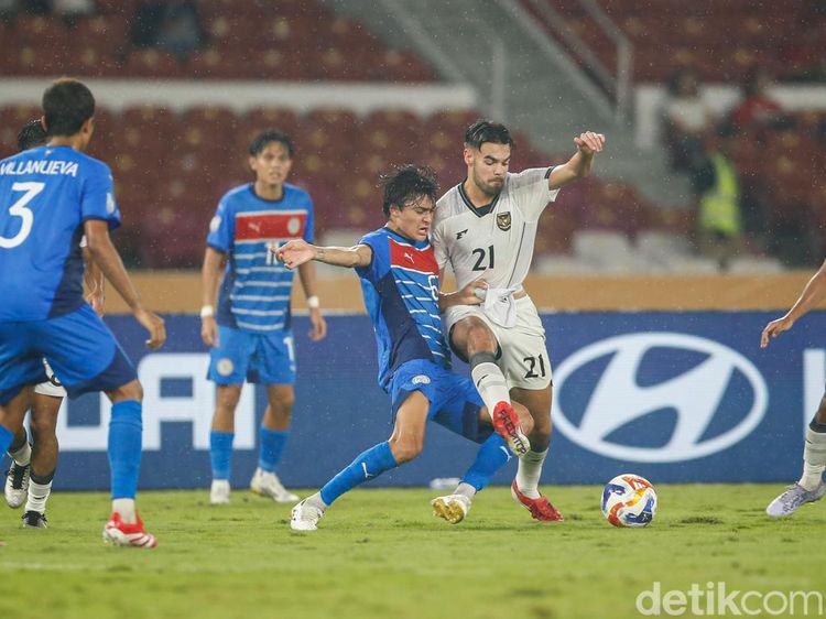 Indonesia U-23 Menang Tipis 1-0 atas Filipina Berkat Gol Bunuh Diri