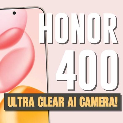 Honor 400, Ultra Clear AI Camera!