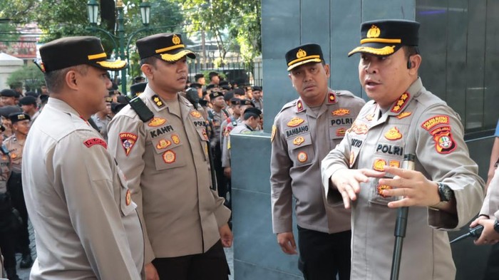 Kapolres Jakpus Beri Pengarahan Anggota