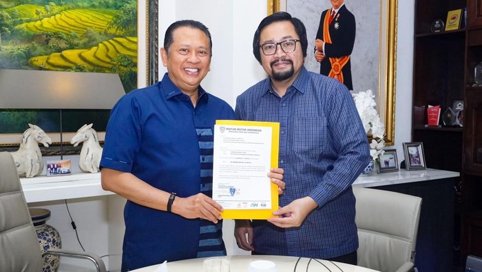 Ketua Umum Ikatan Motor Indonesia (IMI) Bambang Soesatyo