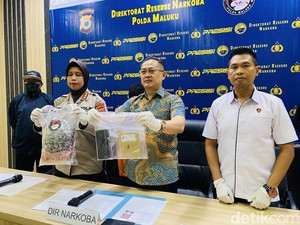 Pria di Ambon Kepergok Ambil Paket 60 Gram Sabu di Kantor Jasa Pengiriman