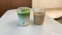 Kopi dan matcha di Kurisu Coffee bisa dipesan lewat aplikasi ojek online maupun lewat DM Instagram. Lokasi tepatnya ada di Emerald 8/8, Jl. Emerald Selatan, Cihuni, Pagedangan, Tangerang. Foto: detikcom / Atiqa Rana