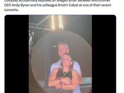 Meme Konser Coldplay Ciduk CEO Teknologi Selingkuh dengan Bos HRD