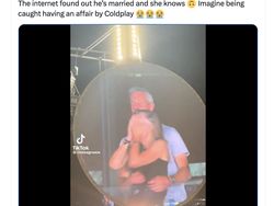 Meme Konser Coldplay Ciduk CEO Teknologi Selingkuh dengan Bos HRD