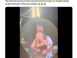 Meme Konser Coldplay Ciduk CEO Teknologi Selingkuh dengan Bos HRD