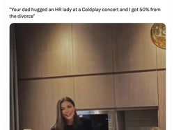 Meme Konser Coldplay Ciduk CEO Teknologi Selingkuh dengan Bos HRD