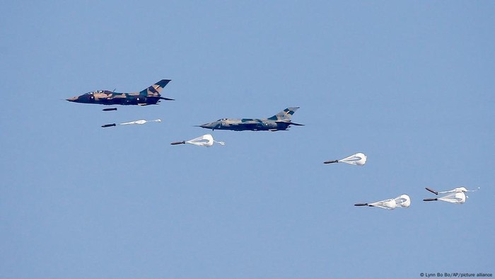 Pasokan Bom ke Junta Myanmar Diduga Libatkan Perusahaan Cina