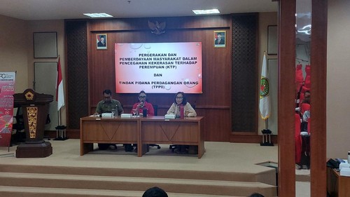 Pemerintah Kabupaten (Pemkab) Gianyar menggelar kegiatan Sosialisasi Pencegahan Kekerasan Terhadap Perempuan.