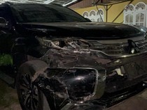Innova Tabrak Lari Hantam Pajero Sport: Pakai Pelat Palsu, Copot Pelat Dinas