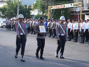 Anggota Polres Pelabuhan Makassar Bripka Erwing Dipecat gegara Bolos 259 Hari