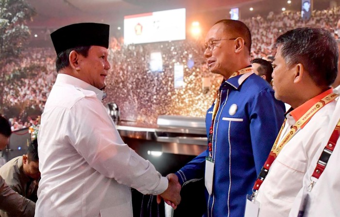 Presiden Prabowo Subianto dan Wakil Ketua MPR RI Eddy Soeparno