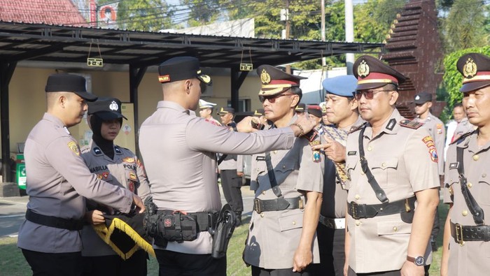 Sertijab PJU di Polres Blitar Kota