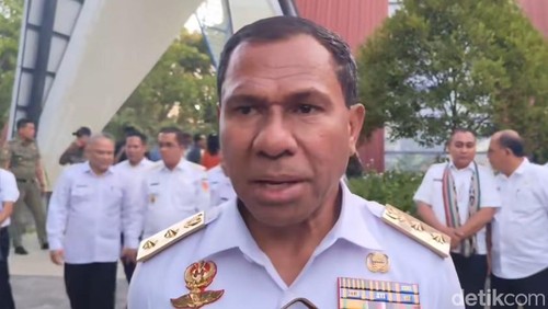 Wagub NTT, Johni Asadoma di Bandara El Tari Kupang, belum lama ini.