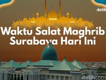 Waktu Sholat Magrib Surabaya Hari Ini