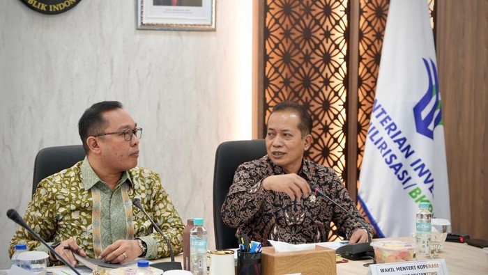 Wamenkop Rapat dengan Wameninves