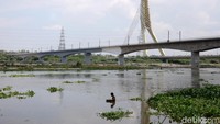 Menurut kepercayaan umat Hindu, melempar koin, emas, atau perhiasan kecil ke sungai dianggap sebagai bentuk sedekah dan pembersihan diri secara spiritual. Tradisi inilah yang memberi harapan kepada para pencari koin seperti Arvind Kumar.  Foto: REUTERS/BHAWIKA CHHABRA