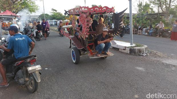 Lokasi pusat jajan kuliner Trusmi