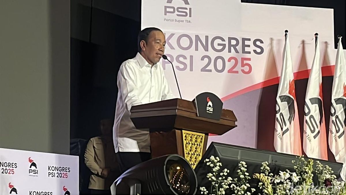 Jokowi Yakin PSI Bakal Jadi Besar dan Kuat: Feeling Saya Mulai 2034