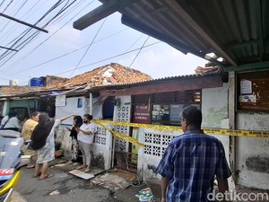 Lokasi Kebakaran Rumah di Tebet yang Tewaskan 4 Anak Dipasang Garis Polisi