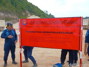 KKP Segel Aktivitas Tambang yang Rusak Pulau Citlim