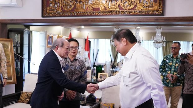 Kunjungan Chairman of Singtel dan Temasek Board Members Lee Theng Kiat ke Jakarta.