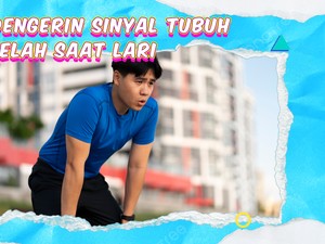 Video KuTips: Sinyal Tubuh Kelelahan Pas Lari, Segera Lakukan Ini detikers!