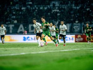 Hasil Uji Coba Persebaya Vs PSS: Gol Bruno Bawa Bajul Ijo Menang 1-0