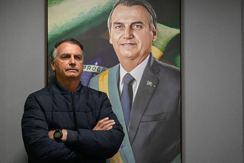 Mantan Presiden Brasil, Jail Bolsonaro. (REUTERS/Mateus Bonomi)