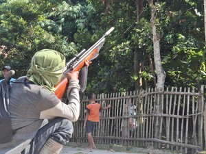 Monyet Liar Serang Pemukiman di Jombang Serang Anak dan Lansia