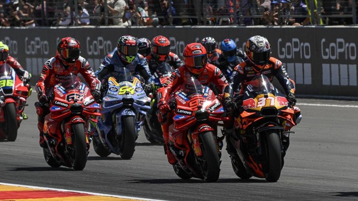 Pebalap MotoGP 2025.