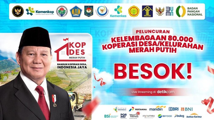 Peluncuran Kopdes Merah Putih