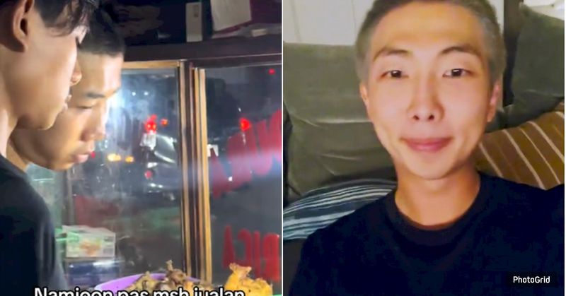 Viral! Penjual Nasi Bebek di Bekasi Mirip Namjoon BTS